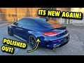 Rebuilding a WRECKED 2019 Mercedes C63 AMG From COPART (Part 15) PAINT CORRECTING FOR SHOW SEASON!