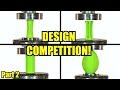 Which is The Strongest 3D printed Model? Viewer's Designs Vs. Hydraulic Press