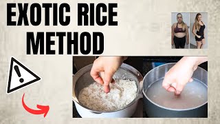 DOES EXOTIC RICE METHOD WORK? ✅(NEW RECIPE!)✅5 SECOND EXOTIC RICE METHOD - DIET RICE METHOD