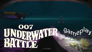 Thunderball 1965 - Underwater battle gameplay