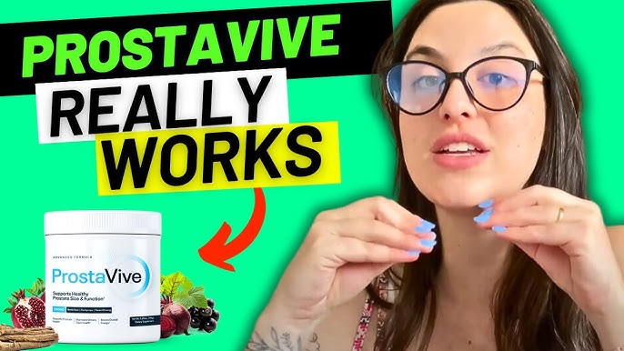 Prostavive supplement bottle and natural ingredients