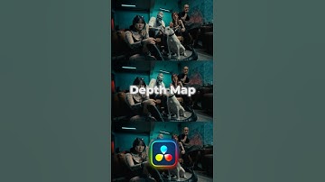 ✨Depth Map - great isolation tool in Davinci Resolve#davinciresolve #tutorial #colorgrading #effects