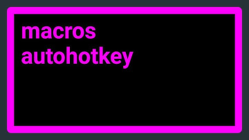 How can I record macros for Autohotkey?