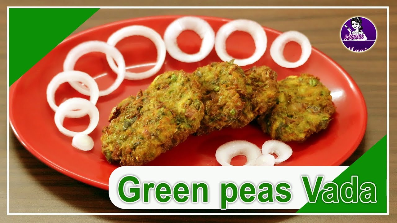 Quick green peas vada recipe \ crispy matar vada\ green peas kabab