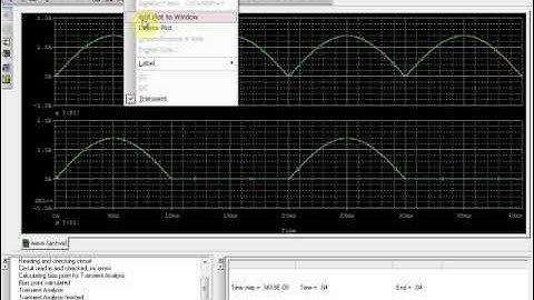 Simulation of Bridge Diode using PSpice