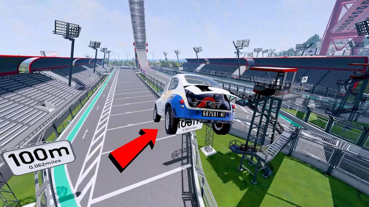 Car Racer Jump Racing to Laughter: Funny Moments in Car Jump Games - YouTube