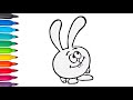Kikoriki | Krosh | Смешарики - Крош | Easy Drawing | Научись рисовать Смешарики