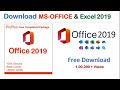 Install office 2019   msoffice 2019 download and install   msoffice latest version excel