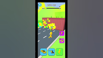 🙄 Shape-shifting Funny Race Gameplay New hyper casual  😖 games level 487 #shorts #gameplay