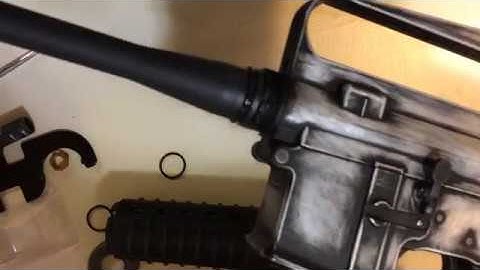 Airsoft WE M4/M16/XM177 GBB Series Barrel Wobble Fix