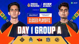 🔴 DAY 1 LIVE | India Rising: Road to EWC – VALORANT Showmatch Closed Playoffs