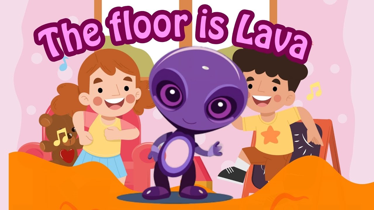 The Floor is Lava Song - Fun Kids Dance & Sing-Along! - YouTube Music