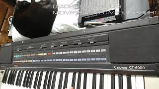 Casiotone CT-6000 multitracked with Alesis Midiverb @acreil