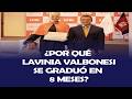 ¿POR QUÉ LAVINIA VALBONESI, ESPOSA DE DANIEL NOBOA, SE GRADUÓ EN 8 MESES?