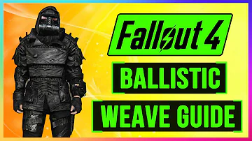 FALLOUT 4 How To Get BALLISTIC WEAVE Armor Mod Guide! FULL Walkthrough GUIDE - BEST Armor Location