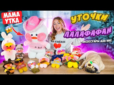 УТОЧКИ ЛАЛАФАНФАН Скупила ВСЕ! Гигантская МАМА УТКА 😳 Моя Коллекция ТРЕНДОВЫХ УТОЧЕК Тика Ток!