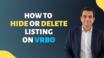 How to Hide, Pause or Delete listing on VRBO