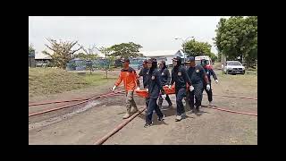 Personil Pemadam Kebakaran BONDOWOSO Latihan Bersama POMI Paiton Energy. screenshot 5