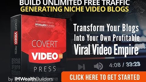 Covert Video Press 3.0 DEMO, REVIEW//Make your own video sharing platform