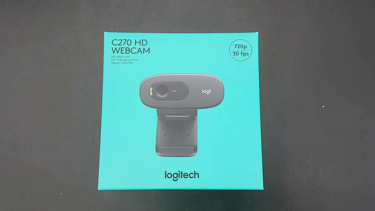 Review Logitech C270 Webcam - YouTube