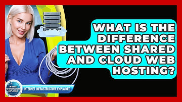 What Is The Difference Between Shared And Cloud Web Hosting? - Internet Infrastructure Explained