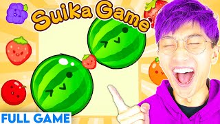 LANKYBOX Plays WORLD'S HARDEST GAME...!? (SUIKA GAME) screenshot 1