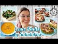 CENAS FÁCILES, RÁPIDAS Y SALUDABLES