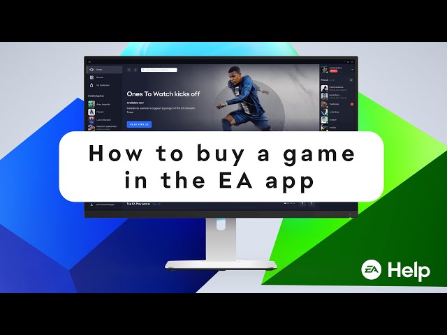 How to buy a game in the EA app - EA Help 