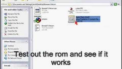 Tutorial / IPS Patching