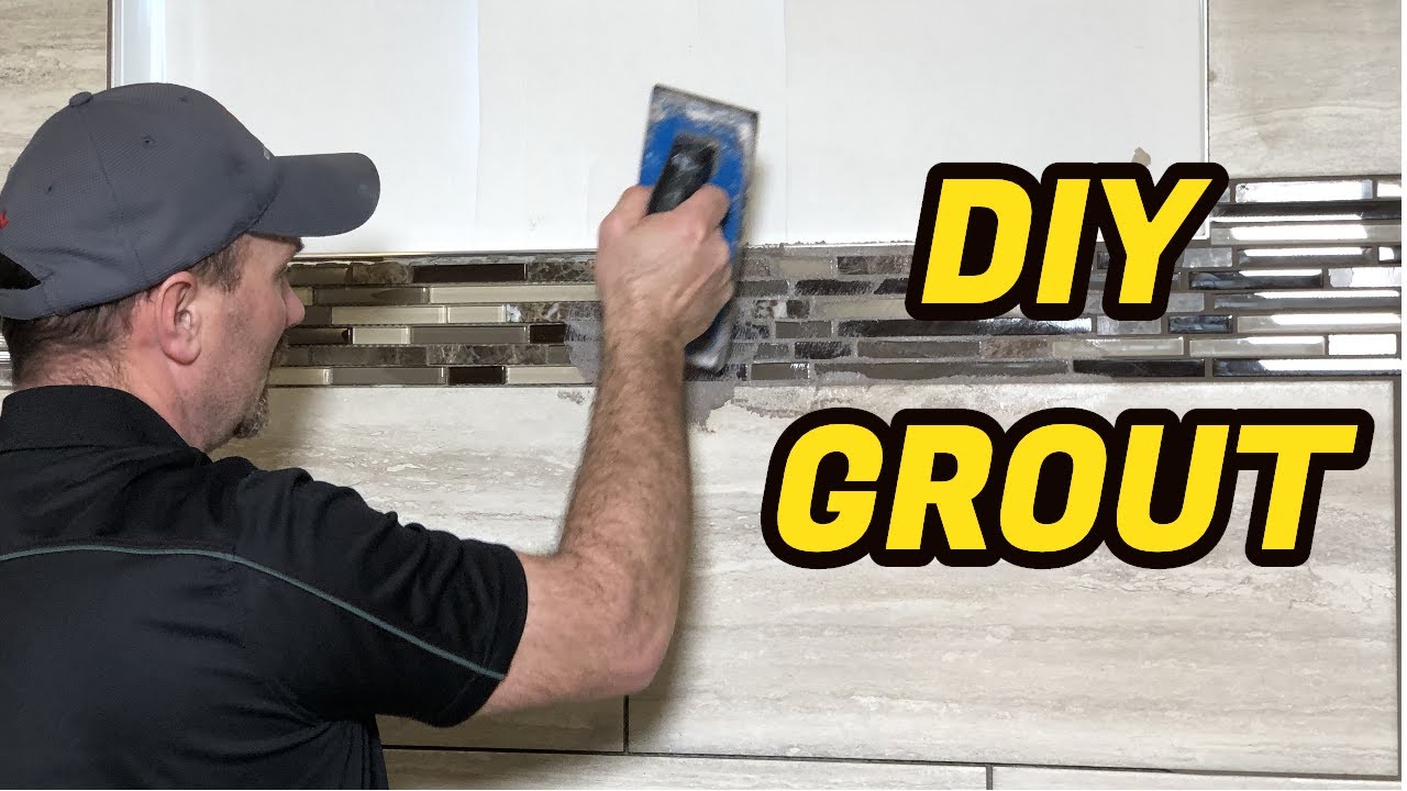 How To Grout Wall Tile (Shower) YouTube