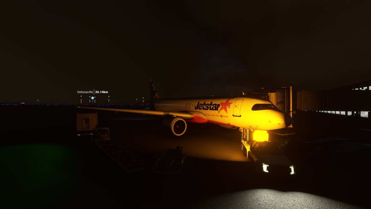 CHILL SIM: MSFS 2020 / JETSTAR A320N ASMR / Sydney Int. - Nadi (FIDJI) / No Commentary / 2K