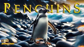 Penguin Paradise: The Cutest Birds on Earth 4K ~ Animals (Relaxing Music)