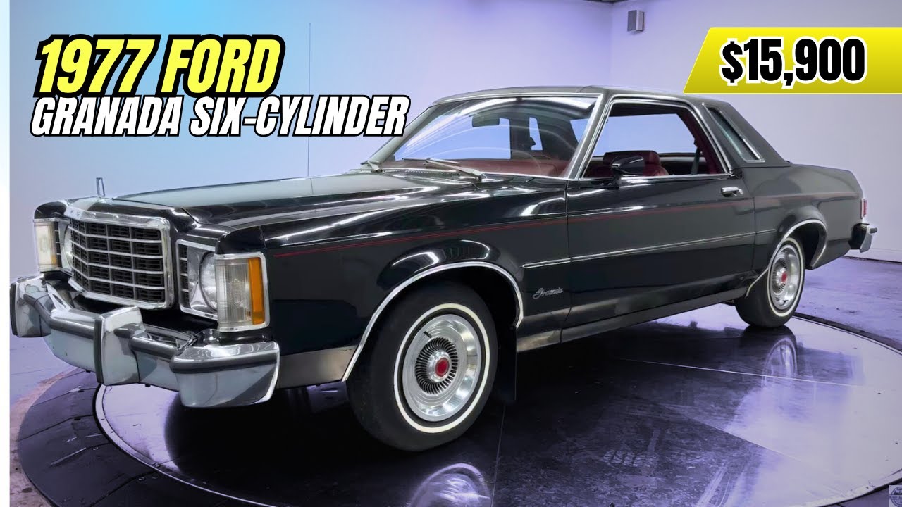 1977 Ford Granada Survivor | 45K Miles, 4-Speed Manual | Classic Car for Sale $15,900