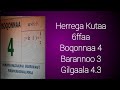 Herrega Kutaa 6ffaa Boqonnaa 4 Barannoo 3 Gilgaala 4 3