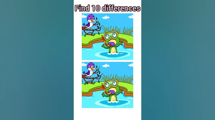 Find 10 difference pictures #differencegame #braingames #spotthedifference #games #braintest #shorts