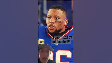 #nfl  #football  #philadelphiaeagles   #freeagency #saquanbarkley