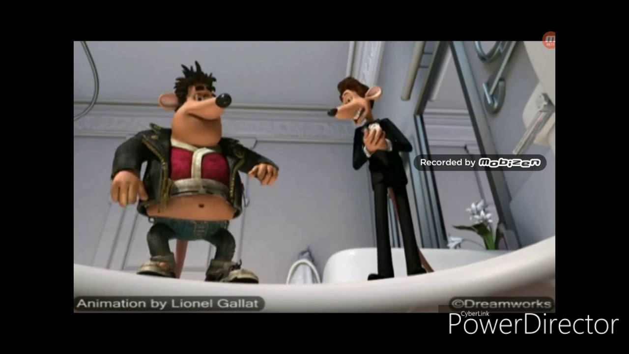 Flushed Away Roddy Gets Flussed YouTube