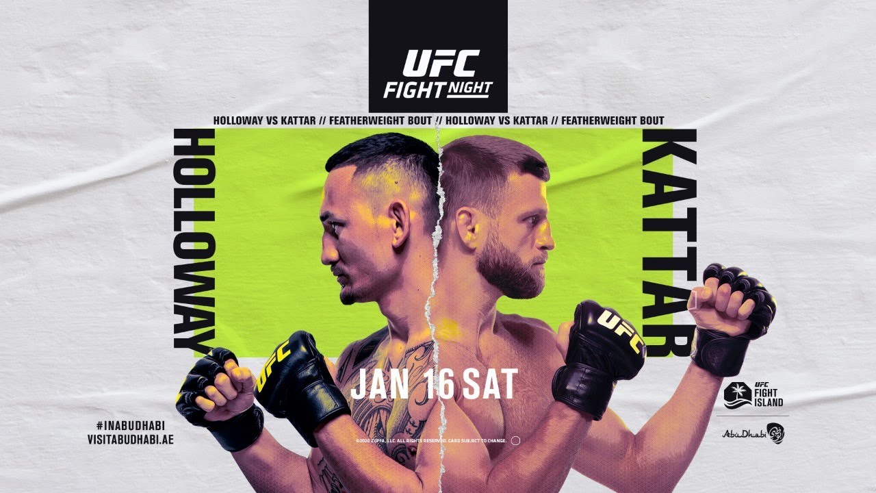 The MMA Analysis - UFC on ABC 1 Hollway vs Kattar Preview