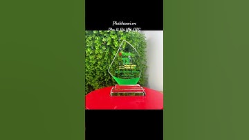 Pha Lê Hà Nội QTG - mẫu cúp pha lê đa dạnh cho tất cả các sự kiện vinh danh