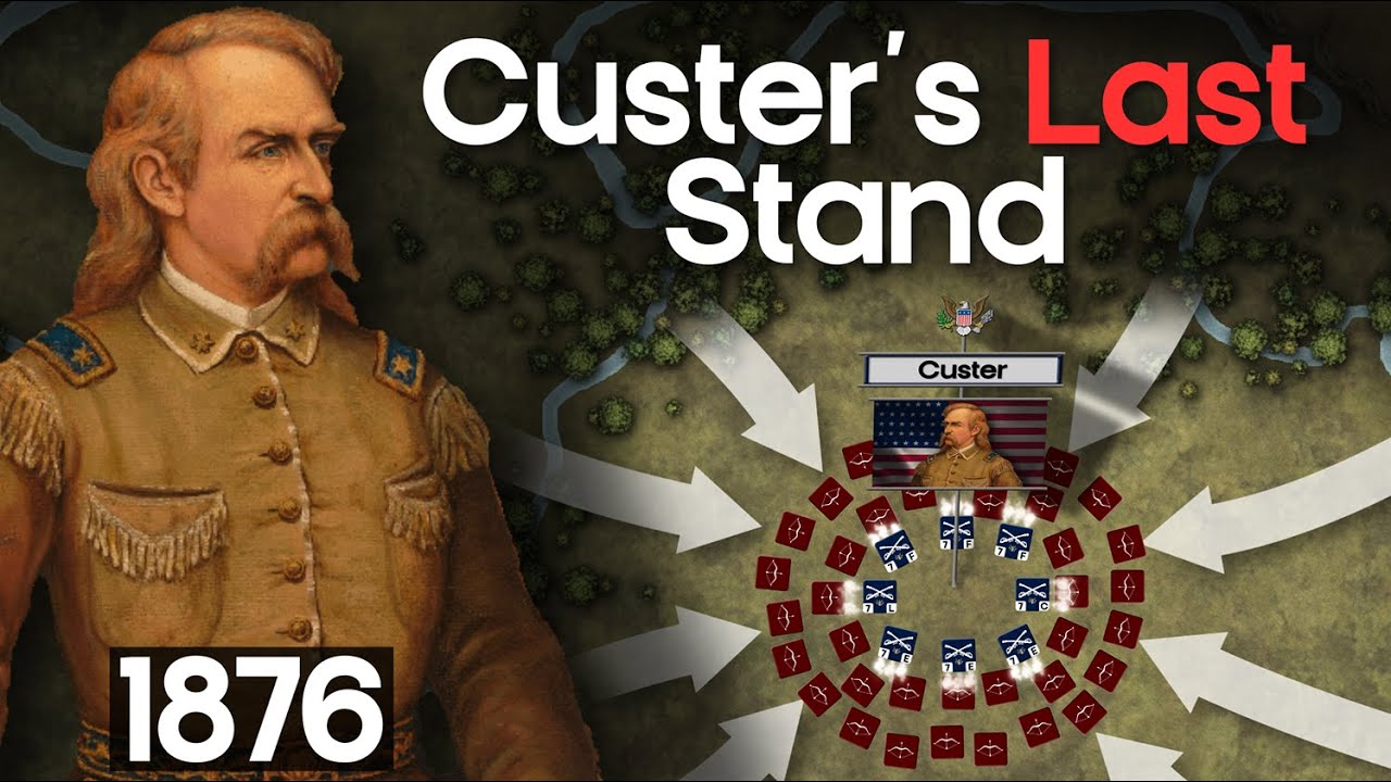 CUSTER'S LAST STAND - The Battle of Little Bighorn - 4K DOCUMENTARY