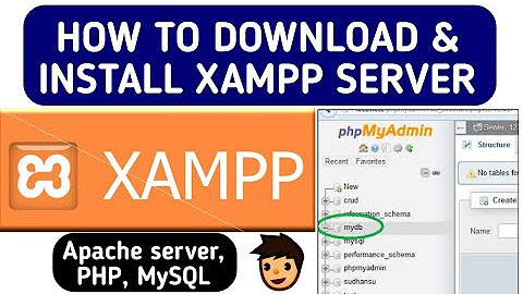 PHP MySql Tutorial using Xampp Server - YouTube