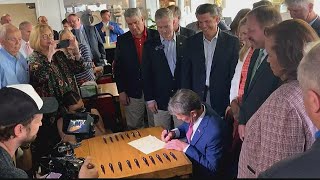 Georgia income tax | Gov. Kemp signs flat tax bill, returning state revenue to taxpayers