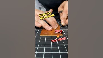 Mastering Edge Beveling: Elevate Your Leathercraft Skills