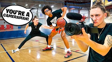 MY CAMERAMAN CALLED ME OUT THEN GOT EXPOSED! Trash Talking 1v1!
