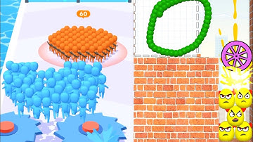 Count Master Vs Draw To Smash| Android Ios Gameplay| All Levels| New Update