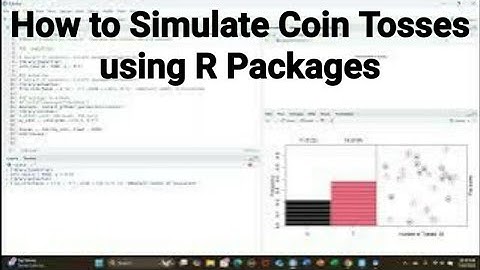 Basic Probability using R How to Simulate Coin Tosses using R Packages#r#probability#cointosses