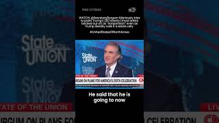 Doug Burgum's Laughable Defense of Trump's "Nonpartisan" Freedom 250 Event
