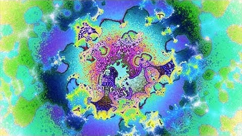 Magic music visualizer -- fractals demo