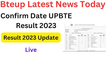Bteup Odd Sem Result 2023 |Bteup Odd Semester Result 2023 kab aayega | bteup latest update today