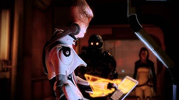 Mass Effect 2 - clipping hand